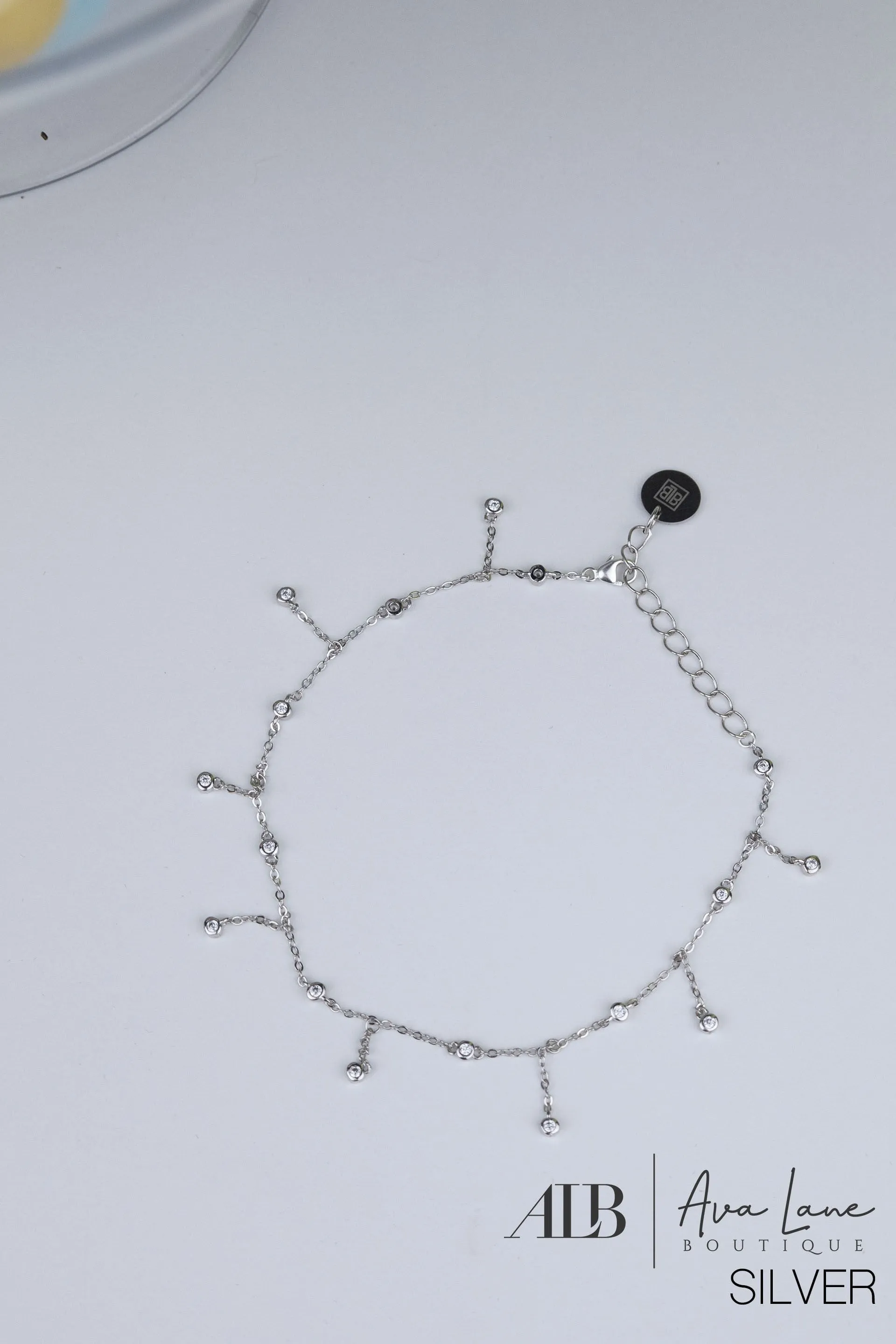 B.b Lila Dynamic Duo Anklet