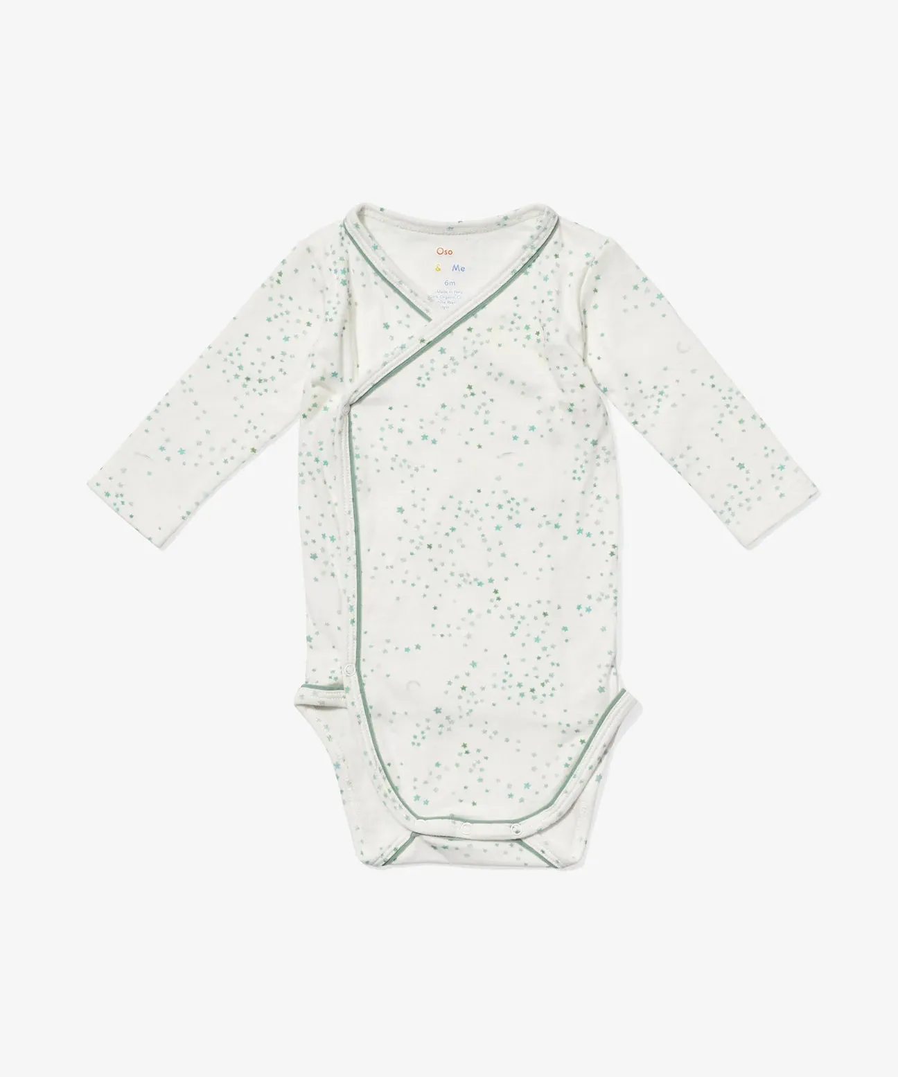 Crossbody One-piece, Seafoam Star