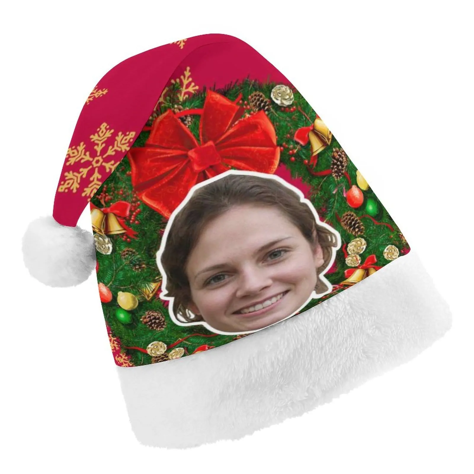 Custom Face  Christmas Tree Gift Christmas Hat