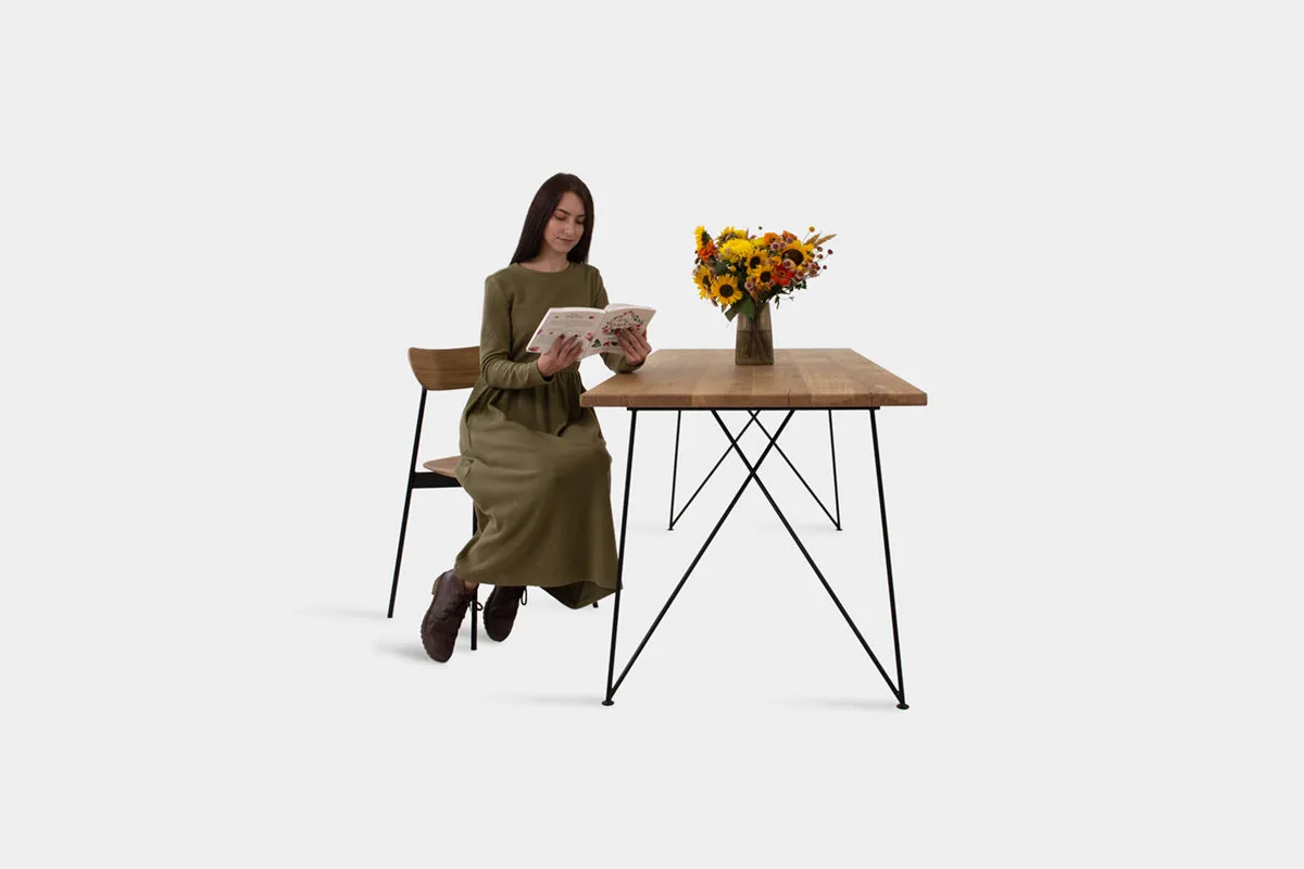 EMILIE | Walnut Extendable Dining Table
