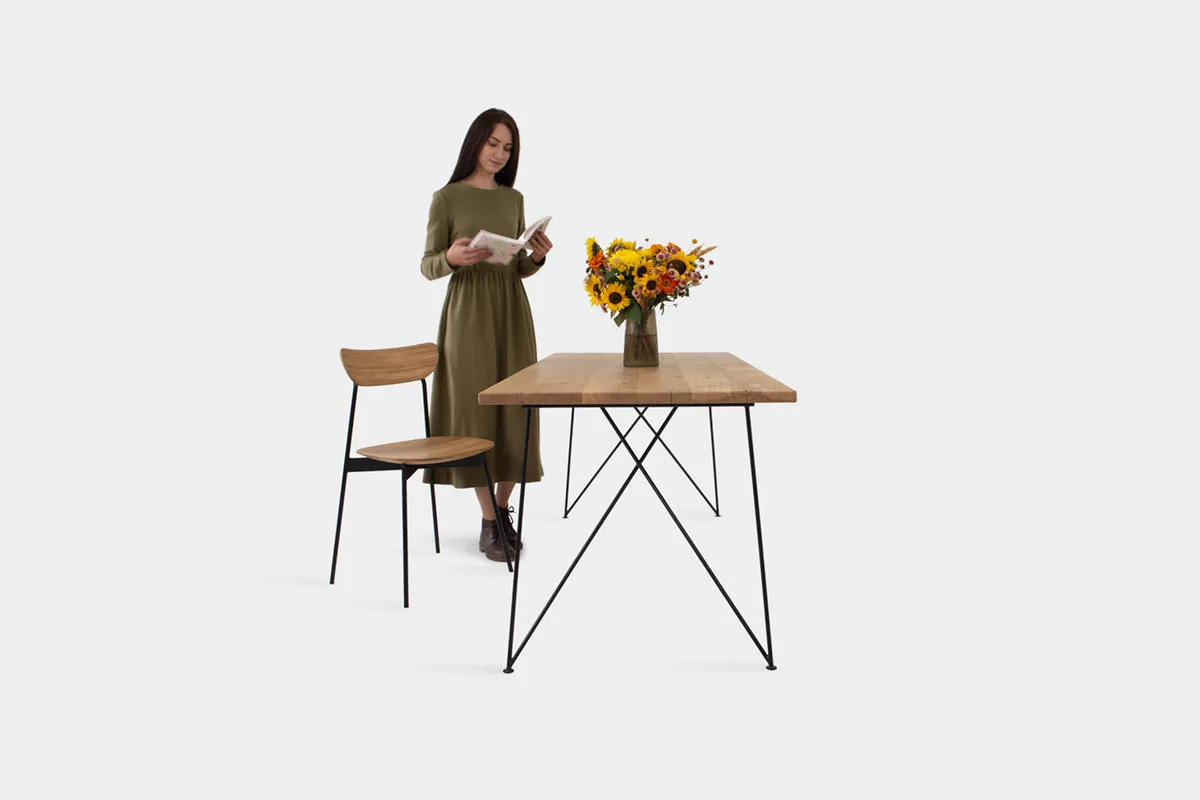EMILIE | Walnut Extendable Dining Table