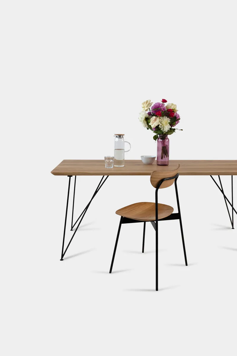 EMILIE | Walnut Extendable Dining Table
