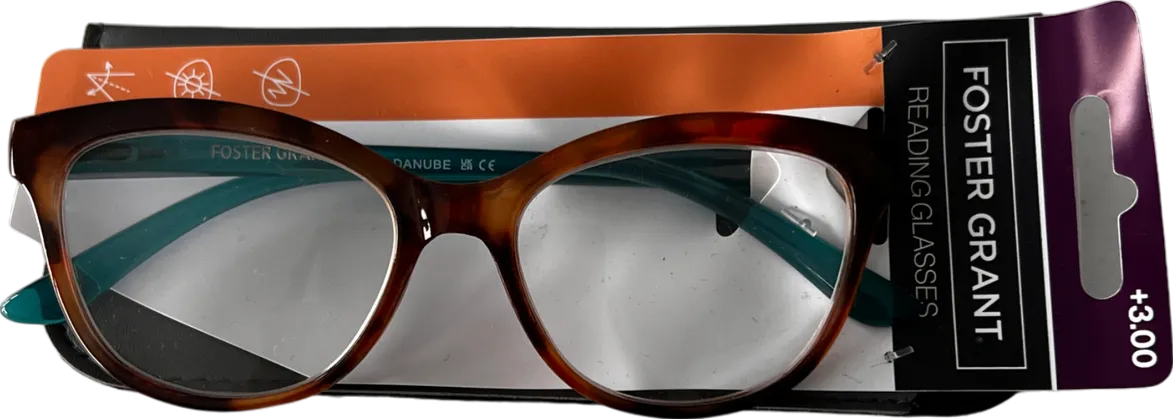 foster grant Danube Lenses Reading Glasses  Brown  3