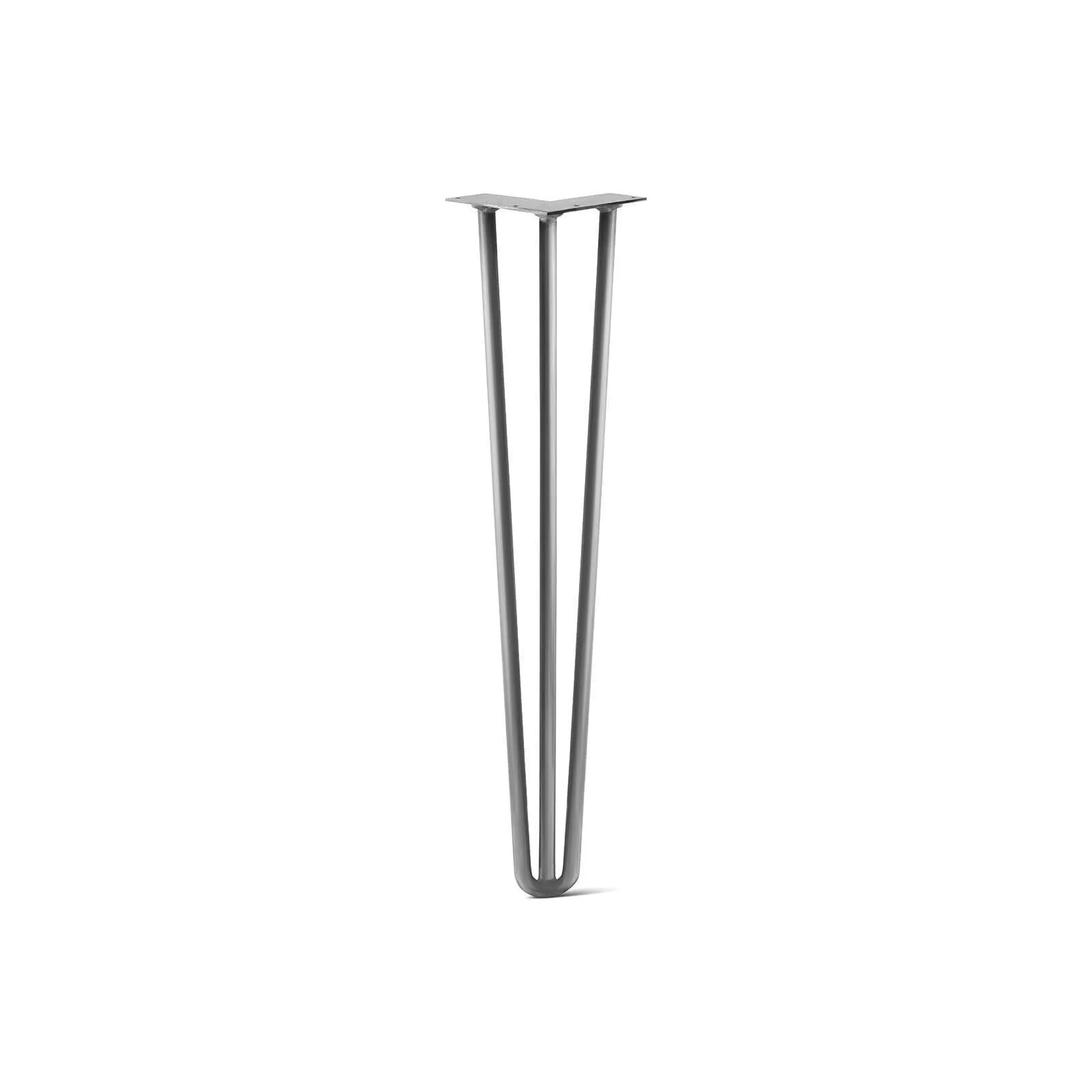 Hairpin Leg (Sold Separately), 3-Rod Design - Clear Coated Finish